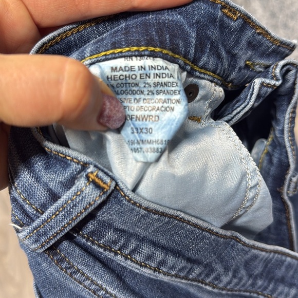 Wrangler Blue relaxed bootcut Jeans Classic Style size 33 - Picture 6 of 9